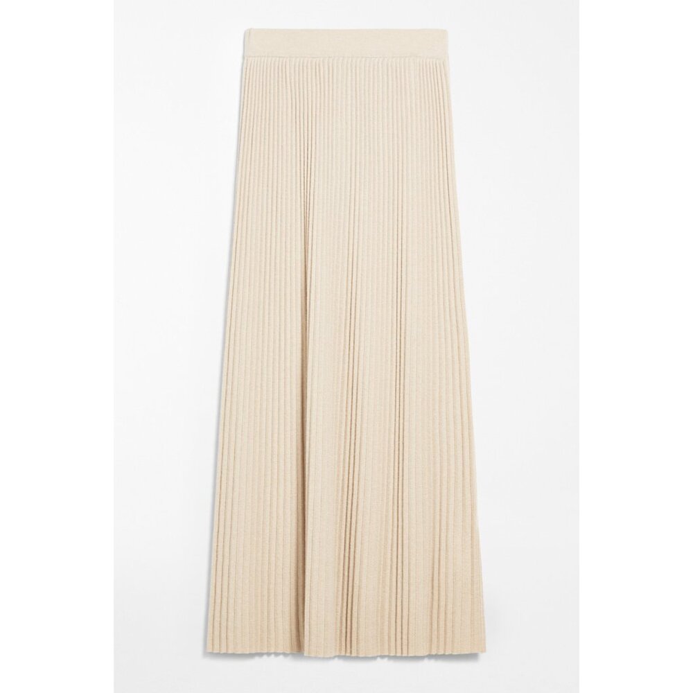 Weekend MaxMara Pleated Knit Skirt (S)